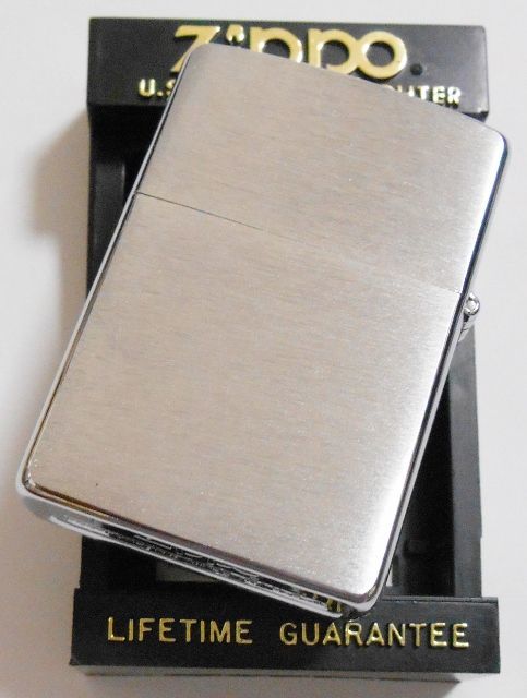 画像: ★１９９４年１２月（L)製  一番シンプルな・・＃２００ Ｂｒｕｓｈｅｄ Ｚｉｐｐｏ！新品