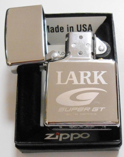 画像: ★ラーク！LARK ２０１２年 スーパーGT 裏面は・・Honda HSV-010 GT ZIPPO！新品
