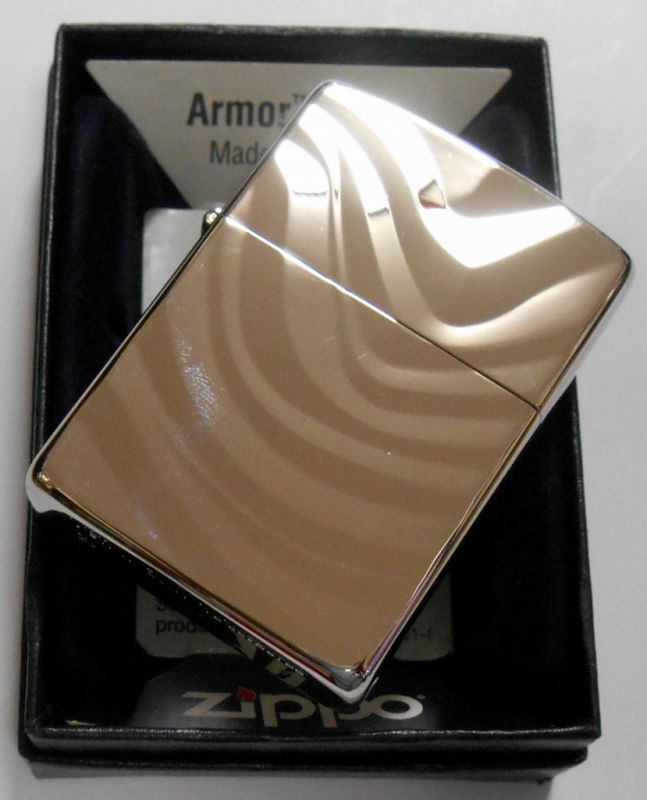 画像: 豪華！アーマー  輝く・・ホワイト二ッケル！両面Wave ２０１３年 ＺＩＰＰＯ！新品