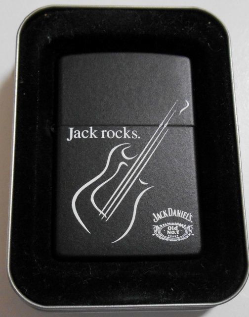 ☆ジャック・ダニエル！JACK DANIEL'S ギター柄 Jack rocks １９９９年 