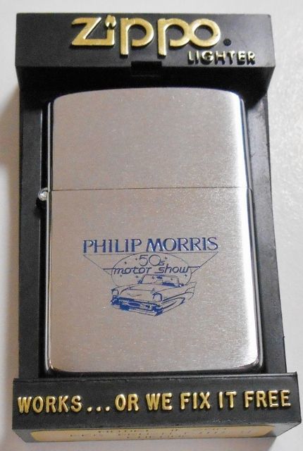 ☆１９８８年９月 PHILIP MORRIS！フィリップ・モリス ５０ｓ motor 