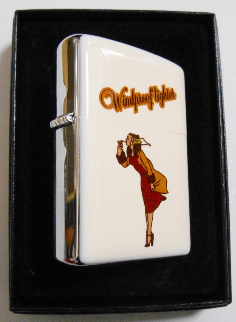 画像: ☆WINDY！限定１００個  ウィンディ 両面ホワイト ２００６年 ZIPPO！新品