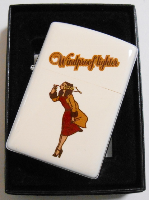 画像: ☆WINDY！限定１００個  ウィンディ 両面ホワイト ２００６年 ZIPPO！新品