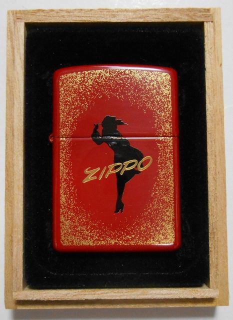 画像: ☆豪華！WINDY ウィンディ！伝統工芸 越前塗り 赤漆 ２００３年 ＺＩＰＰＯ！新品