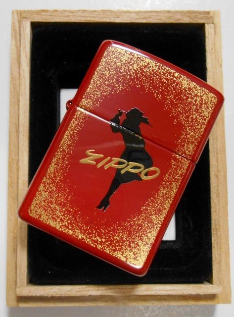 画像: ☆豪華！WINDY ウィンディ！伝統工芸 越前塗り 赤漆 ２００３年 ＺＩＰＰＯ！新品