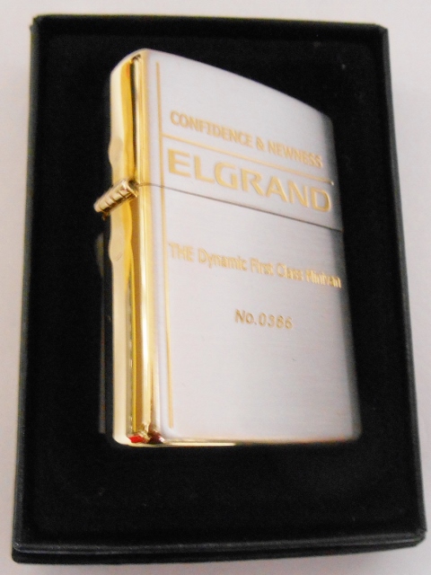 画像: ☆限定！ELGRAND 日産エルグランド！シルバー＆ゴールド 両面デザイン ZIPPO！新品