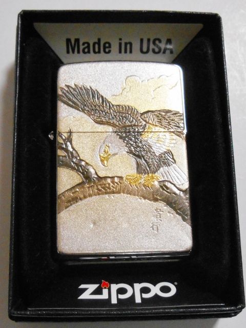 画像: 鷹！伝統工芸 電鋳プレート貼 和柄 ２０１４年 ＃２００ ZIPPO！新品