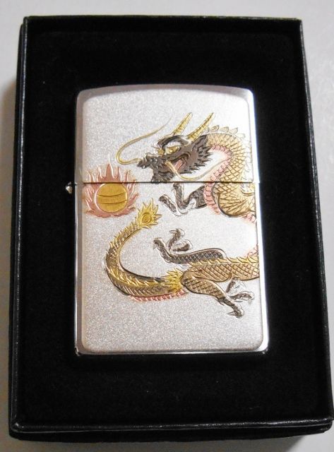 画像: 龍！伝統工芸 電鋳プレート貼 和柄 ２００７年 ＃２００ ZIPPO！新品