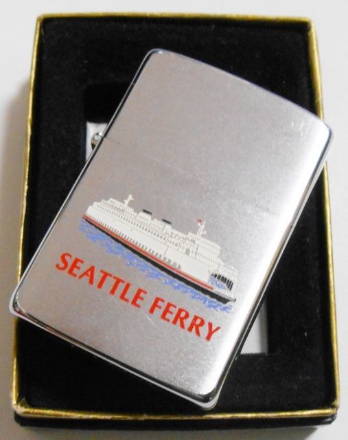 画像: ☆１９８９年２月（B） シアトル・フェリー！SEATTLE FERRY ZIPPO 未使用品