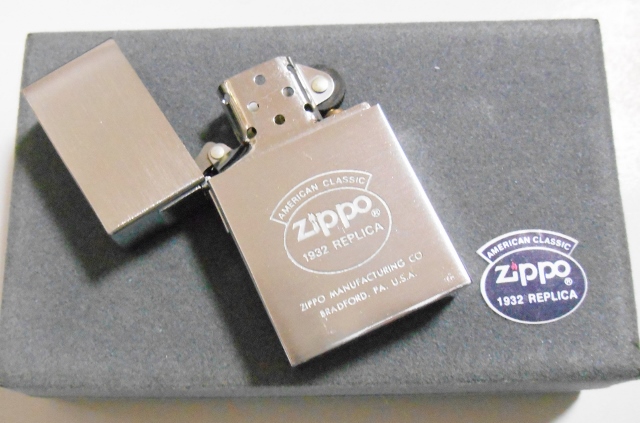 画像: ORIGINAL １９３２ FIRST REPLICA！１９８９年 ブラッシュ＆ミラー  ZIPPO 未使用品A