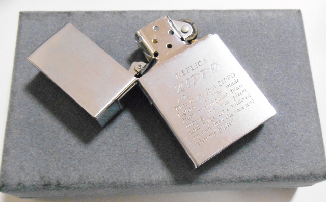 画像: ORIGINAL １９３２ FIRST REPLICA！１９８９年 ブラッシュ＆ミラー  ZIPPO 未使用品B