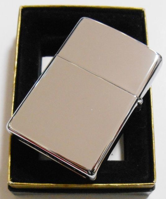 画像: ☆１９９８年７月（G） 一番シンプルな・・＃２５０ 無地 鏡面 ZIPPO 新品