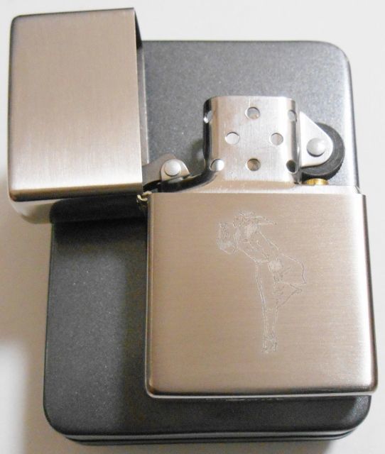 画像: ☆純チタン！ソリッドチタン！WINDY ２００１年３月 Solid Titanium Zippo！新品