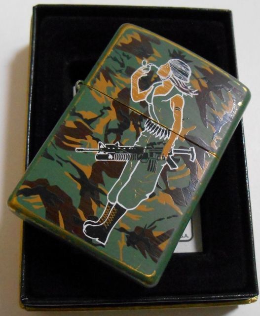 画像: ☆Windy！ウィンディ ARMY 兵隊さんバージョン！ミリタリー・カモ ２００６年 ZIPPO！新品A