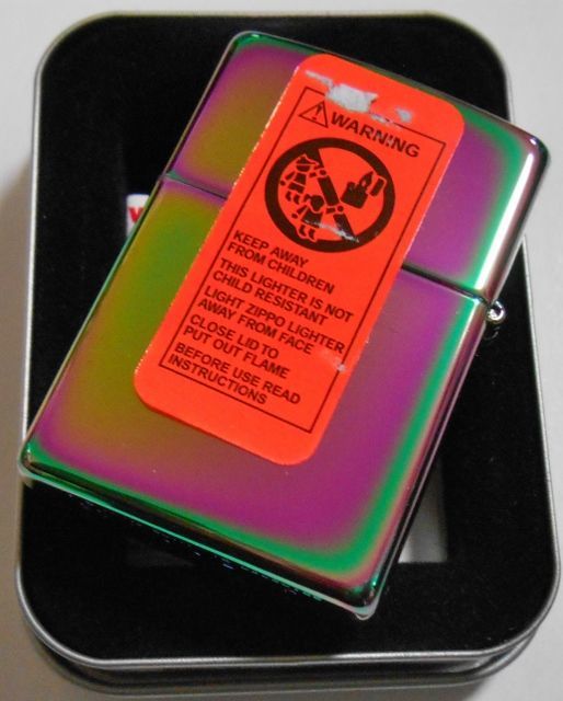 画像: ☆THE BEATLES！ビートルズ！虹色 スペクトラム ２００３年 ZIPPO！新品A