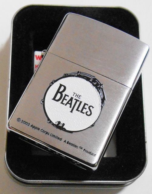 画像: ☆THE BEATLES！リンゴ・スター！ドラム・デザイン ２００２年 ZIPPO！新品