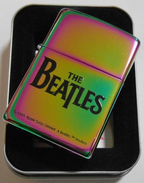 画像: ☆THE BEATLES！ビートルズ！虹色 スペクトラム ２００３年 ZIPPO！新品A