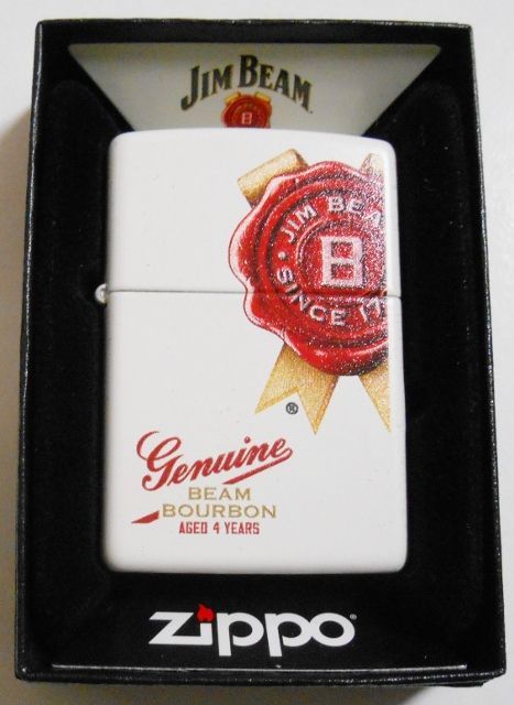 画像1: ☆ジム・ビーム！JIM BEAM ２０１９年モデル USA ホワイト ＺＩＰＰＯ！新品