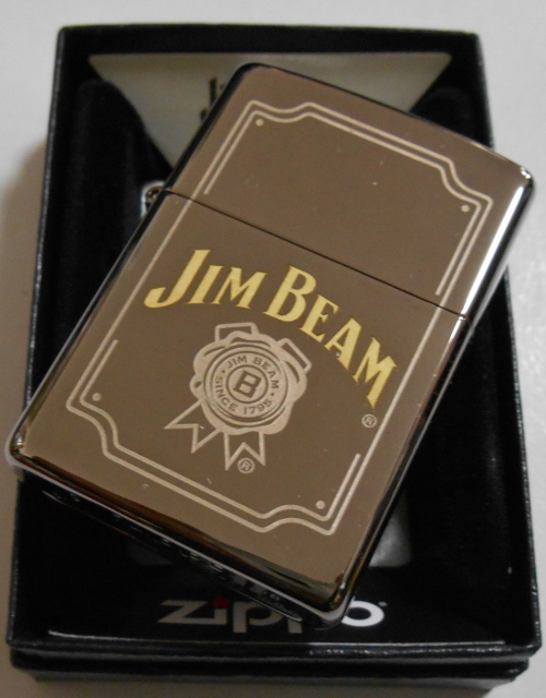 画像: ☆ジム・ビーム！JIM BEAM ２０１９年モデル USA ブラックアイス ＺＩＰＰＯ！新品