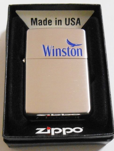 画像: ☆ JT ウィンストン Winston  キャンペーン当選 シルバーサテーナ ZIPPO！新品