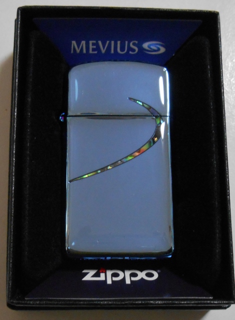 Jt アーマーnewスリム Mevius ２０１８ ２０１９キャンペーン当選 限定４００個 ブルー Armor Slim Zippo 新品 ジッポーパーク Zippopark