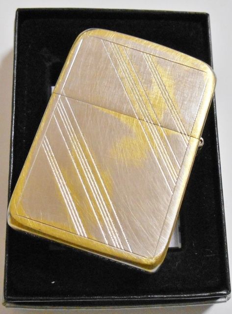 画像: ☆１９４１ ＶＩＮＴＡＧＥ風 アールデコ調 Kシリーズ＆全面USED加工 ２００４年 ZIPPO！新品C