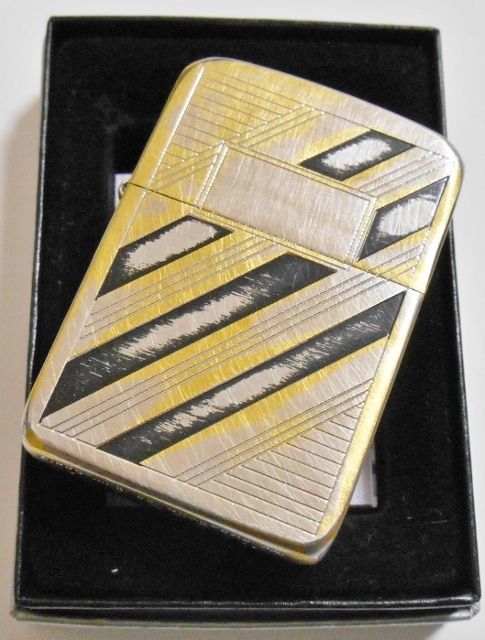 画像: ☆１９４１ ＶＩＮＴＡＧＥ風 アールデコ調 Kシリーズ＆全面USED加工 ２００４年 ZIPPO！新品C