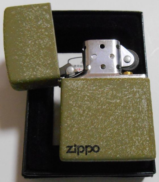 画像:  ☆渋い！GRAY CLACKLE 全面グレー・クラックル塗装 ２００８年 ZIPPO！新品