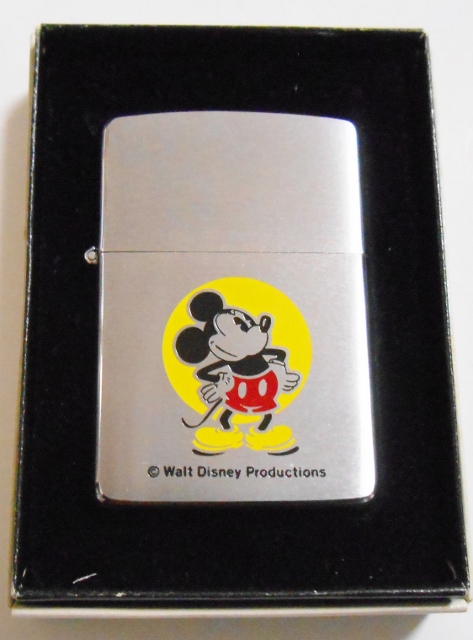 ☆ミッキーマウス！１９８０年製 VINTAGE Mickey Mouse #200 Zippo！新品