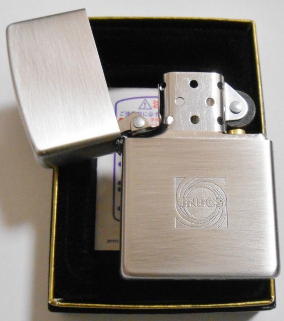 画像: ☆ＥＮＥＯＳ！エネオス オリジナル シルバー古美 ２００１年１０月 ZIPPO！新品