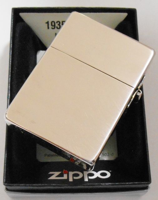 画像: ☆１９３５ レプリカ！GUARANTEE（保証書）デザイン彫刻 銀加工 ２０１２年 ZIPPO！新品