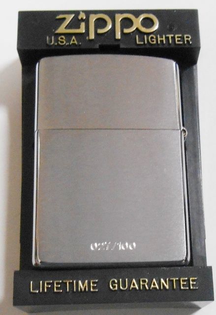 画像: ☆限定１００個！オールドオイル缶ラベル Proto Type デザイン １９９８年８月 ZIPPO！新品