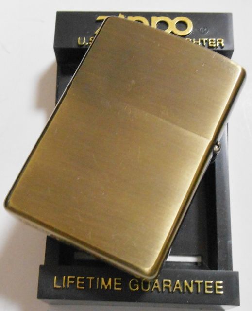 画像: ☆AMERICAN CLASSIC！オールドデザイン 真鍮古美 １９９９年１１月 ZIPPO！新品