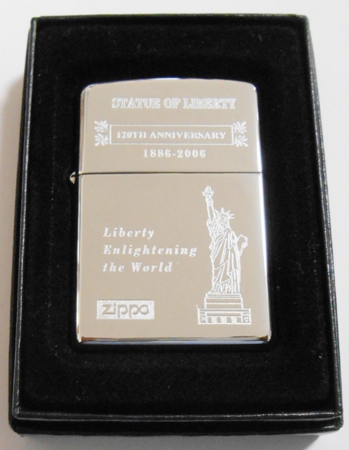 画像1: ☆自由の女神！１２０周年記念限定２００６年 ＃２５０ ZIPPO！新品