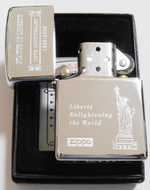 画像: ☆自由の女神！１２０周年記念限定２００６年 ＃２５０ ZIPPO！新品