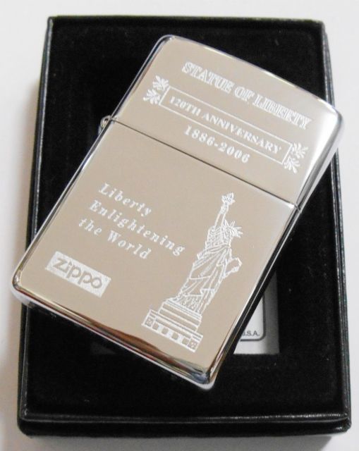 画像: ☆自由の女神！１２０周年記念限定２００６年 ＃２５０ ZIPPO！新品