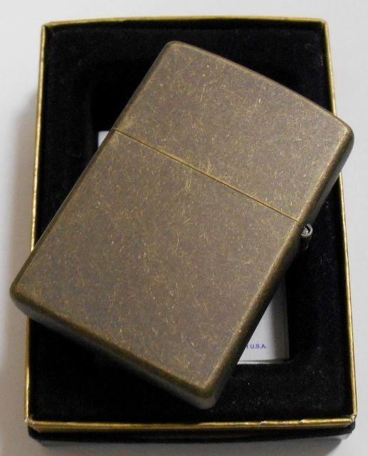 画像: ☆ジッポーオールドＢＯＸ柄 １９９７年１１月製 超渋い・・VINTAGEカラー  ZIPPO！未使用品