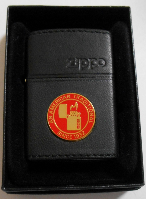 画像1: ☆総革巻き 全六面ブラックレザー！１９９８年 アメトラ ＺＩＰＰＯ！未使用品