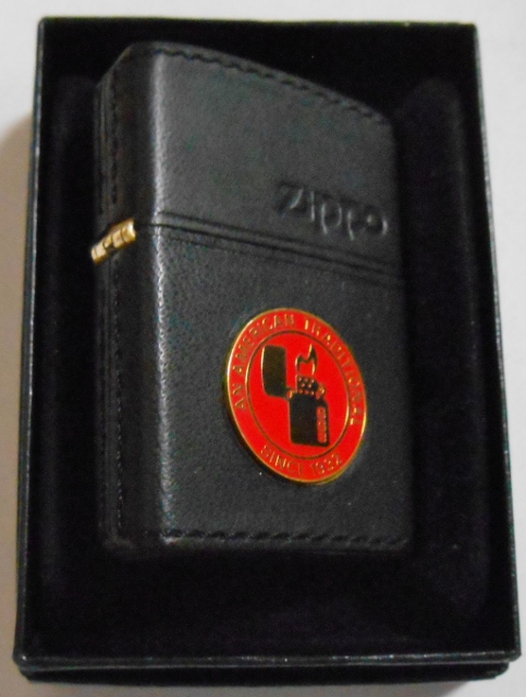 画像: ☆総革巻き 全六面ブラックレザー！１９９８年 アメトラ ＺＩＰＰＯ！未使用品