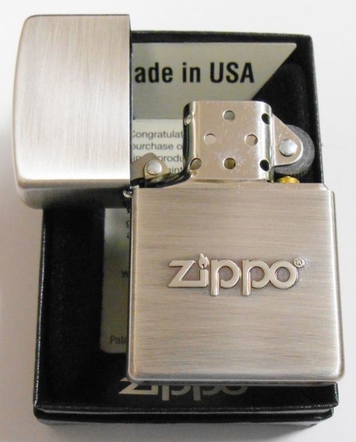 画像: ☆渋い！シルバー古美 ＺＩＰＰＯロゴ 盛り上げ STAMP ２００６年 ＺＩＰＰＯ！新品。