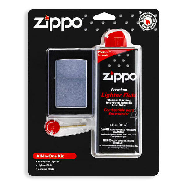 画像: ☆米国ジッポー社 All-in-One Kit！USAオイル＆ZIPPO＆フリント ブリスターパック！新品