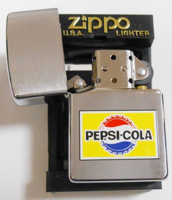 画像: ☆ペプシ・コーラ！PEPSI-COLA １９６５年復刻デザイン ２００２年1月 ♯２００ ZIPPO！新品