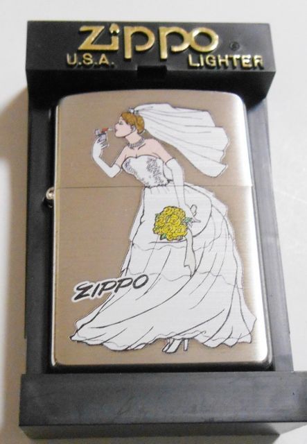 画像: ☆Windy！ウィンディ 花嫁さん！ウェディングドレス ２００７年 コスチューム ZIPPO！新品