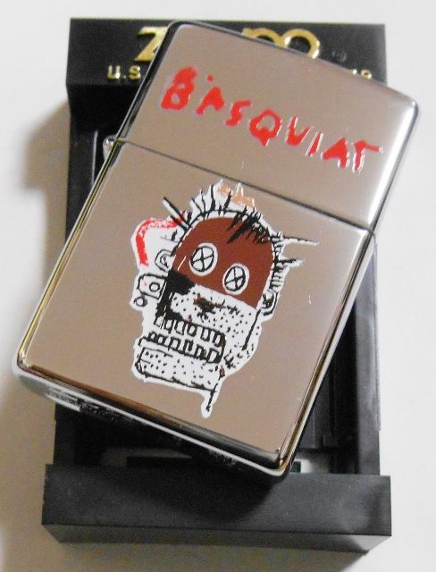 画像: ★バスキア！ART芸術家 BASQUAT  ★限定００３番 ２０００年３月製 USA ZIPPO！新品