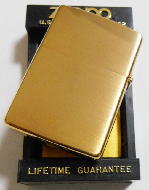 ☆ウィンストン！Winston １９９２年 Solid Brass ロゴマーク ZIPPO