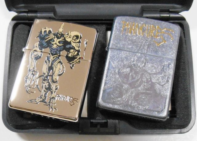 画像: ☆豪華２個組！韮沢　靖！Yasushi Nirasawa World ファンキュア 両面デザイン １９９７年 限定 ZIPPO！未使用品