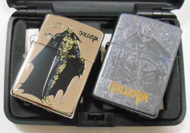 画像: ☆豪華２個組！韮沢　靖！Yasushi Nirasawa World ゴルドバ 両面デザイン １９９７年 限定 ZIPPO！未使用品