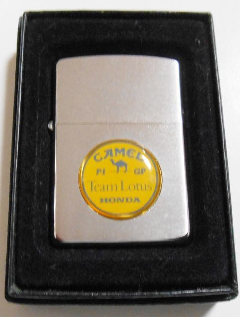 ☆キャメル！CAMEL １９８７年７月製 F1 GP Team Lotus HONDA ZIPPO 