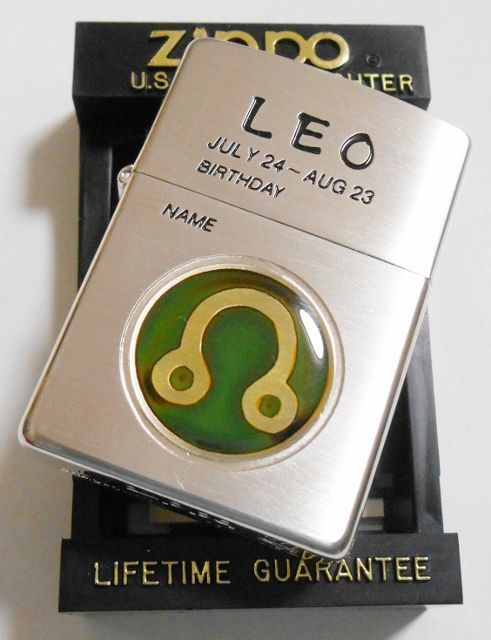 画像: ☆しし座！限定 LEO 温度で色が変わる・・シンボルマーク！１９９９年 ZIPPO！未使用品