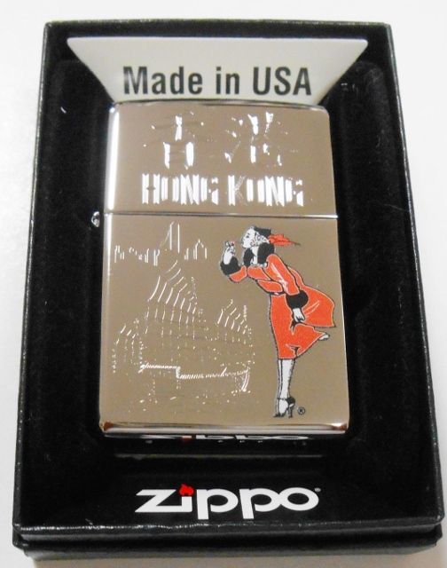 画像1: ☆Windy！ウインディ 香港に行く HONG KONG トラベルシリーズ ２０１９年 USA ZIPPO！新品